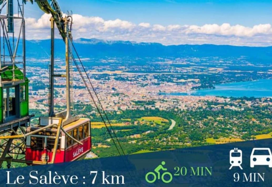 Apart 5 Personnes, 1Min Gare D'Annemasse, Geneve 5Km Exterior photo