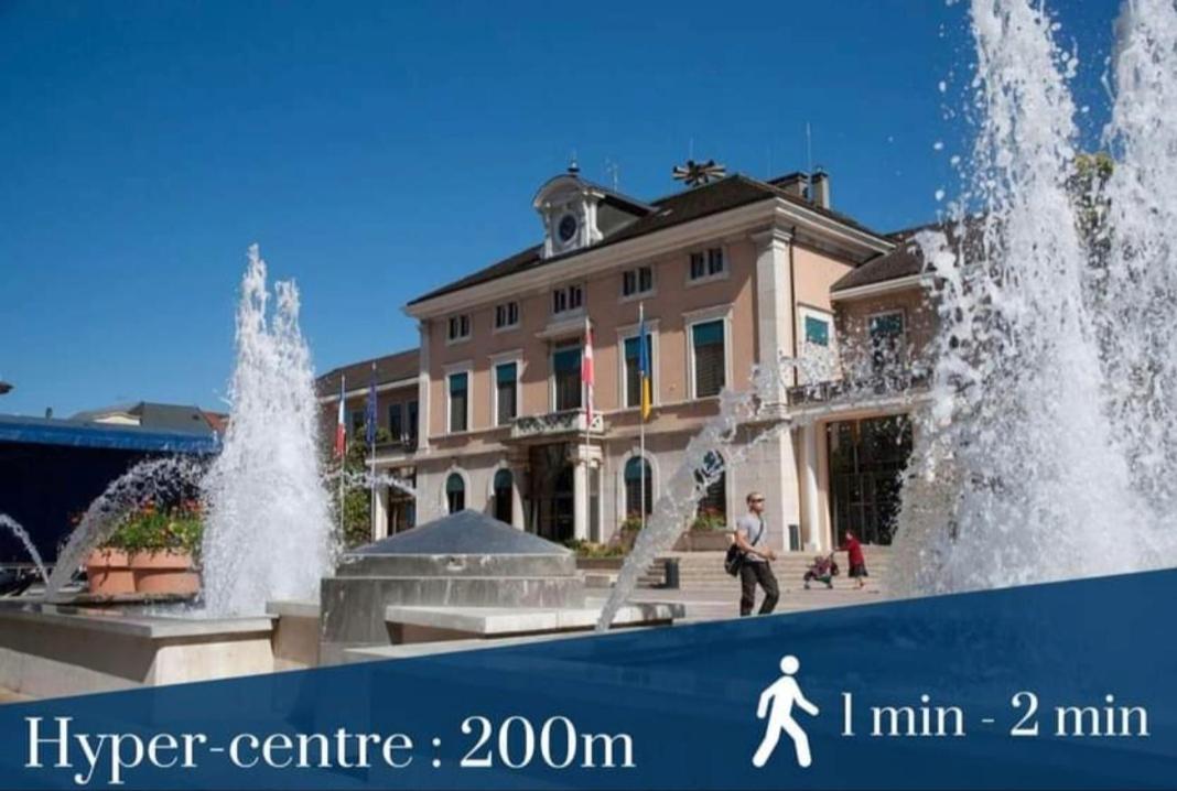 Apart 5 Personnes, 1Min Gare D'Annemasse, Geneve 5Km Exterior photo